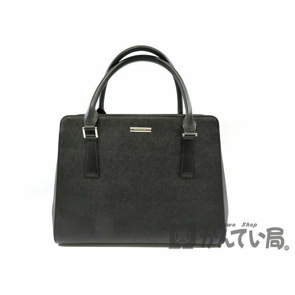 Burberry Leather Handbag Black - Picture 1 of 9